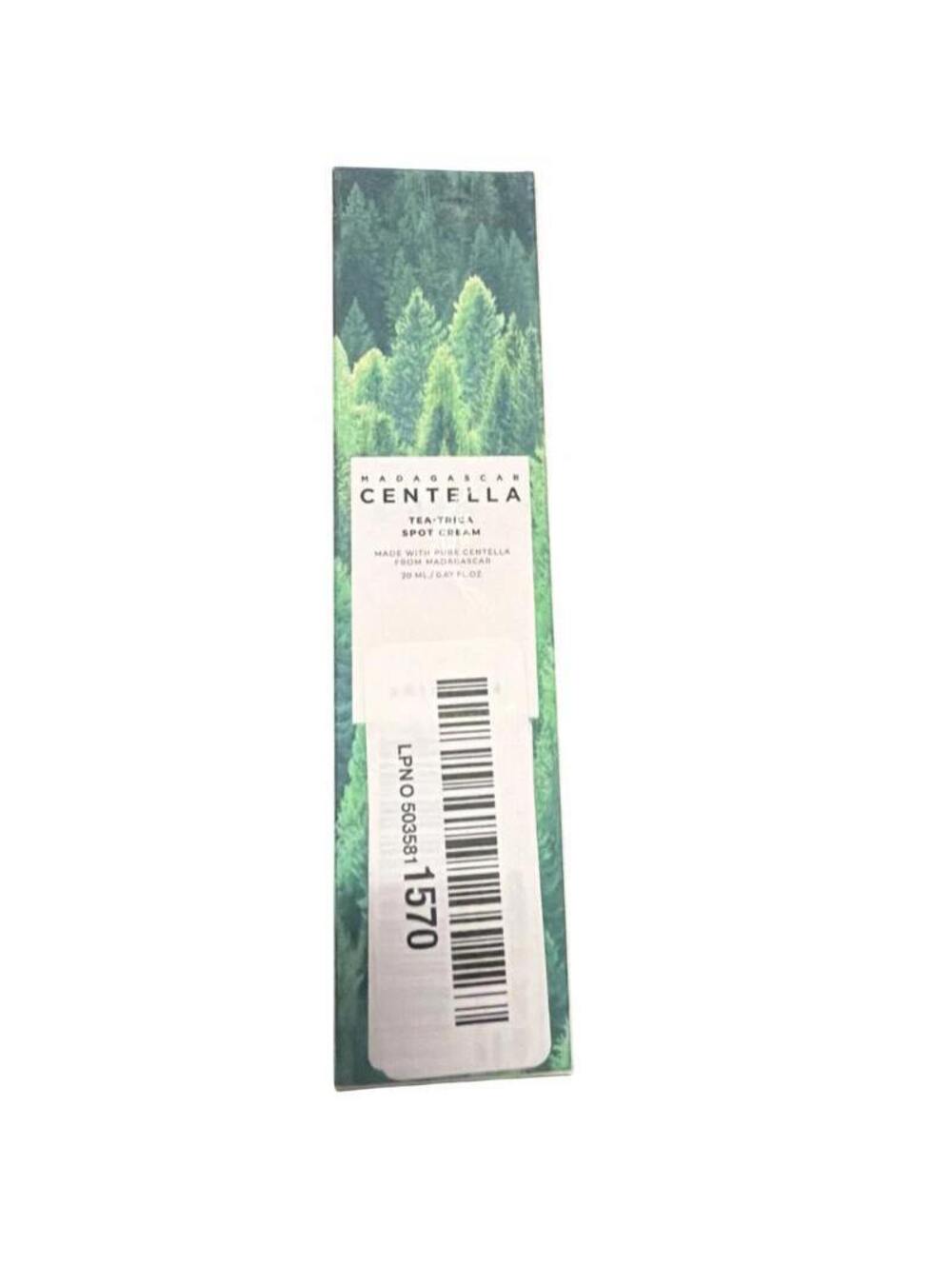SKIN1004 Madagascar Centella Tea-Trica Spot Cream 20mL 0.67 oz New